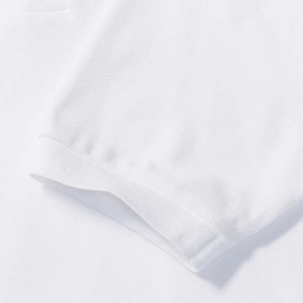 Russell Herr Classic Kortärmad Polycotton Pikétröja XS Vit White XS