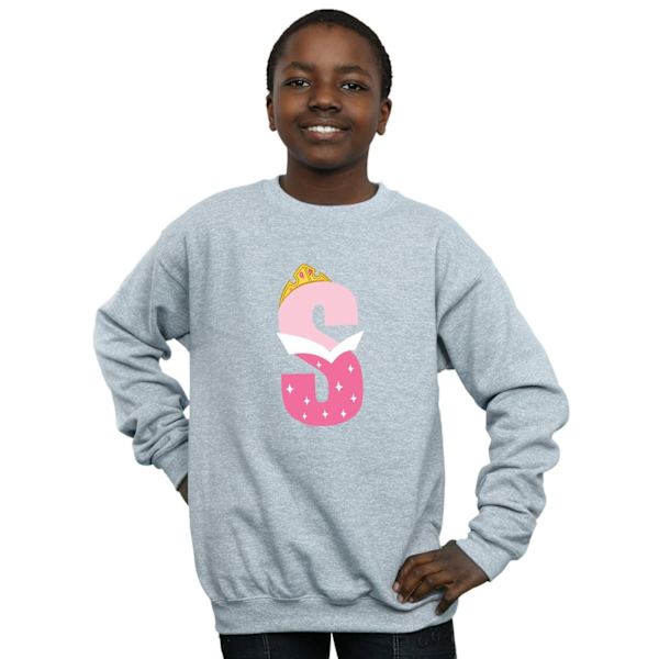 Disney Boys Alphabet S Is For Sleeping Beauty Sweatshirt 7-8 Ye Sports Grey 7-8 Years