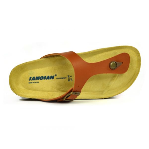 Sanosan Dam/Dam Geneve Sano Sandaler 4 UK Brun Brown 4 UK