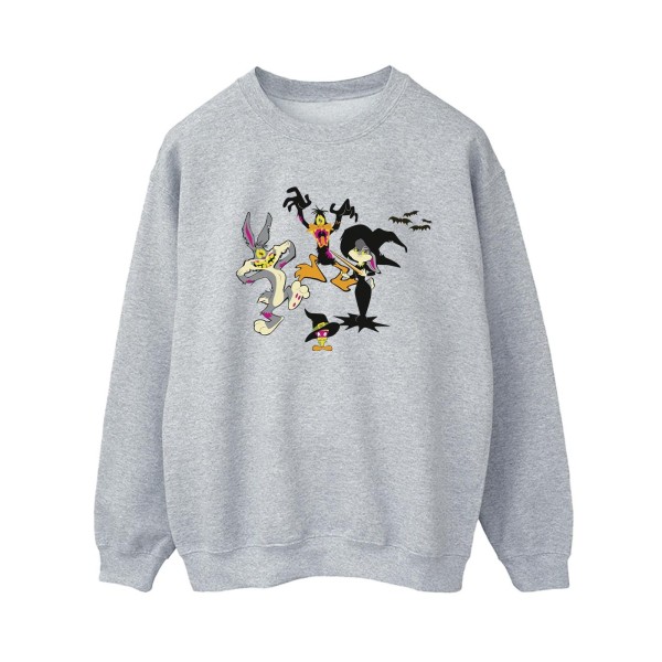 Looney Tunes Dam/Damer Halloween Friends Sweatshirt S Sport Sports Grey S