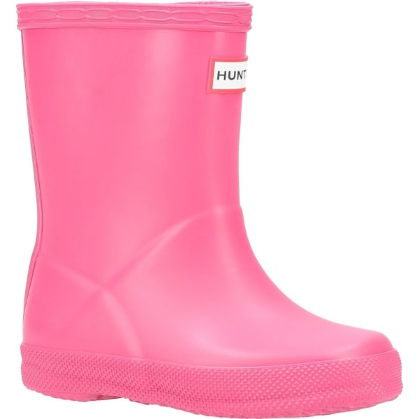 Hunter Childrens/Kids First Classic Wellington Boots 13 UK Chil Bright Pink 13 UK Child