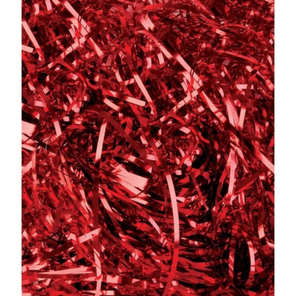 County Metallic Shredded Party Decoration One Size Röd Red One Size