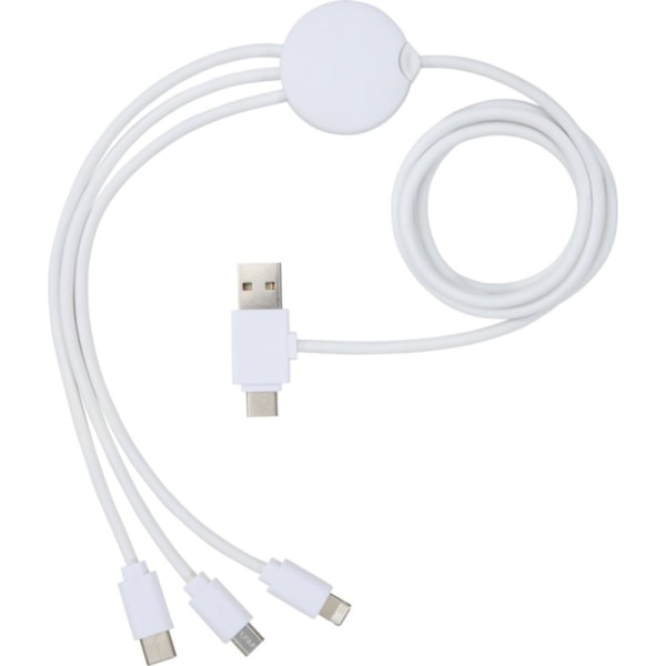 Bullet 5 i 1 USB-kabel One Size Vit White One Size