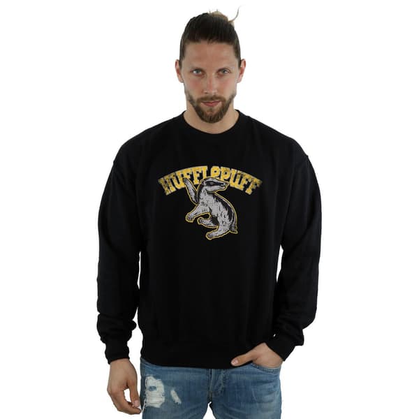 Harry Potter Herr Hufflepuff Bomullströja S Svart Black S