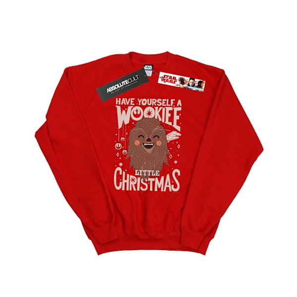 Star Wars Wookiee Little Christmas Sweatshirt 3XL Röd Red 3XL