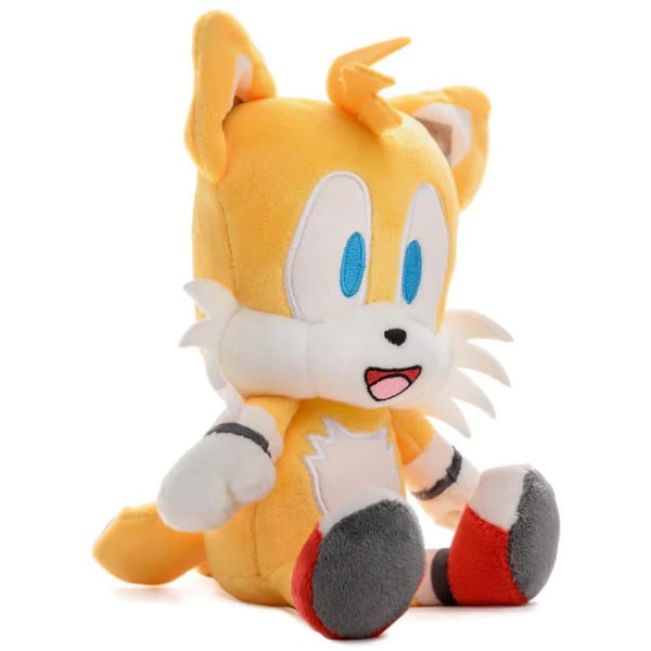 Sonic The Hedgehog Phunny Tails Sittande karaktär Plyschleksak One Yellow/White One Size