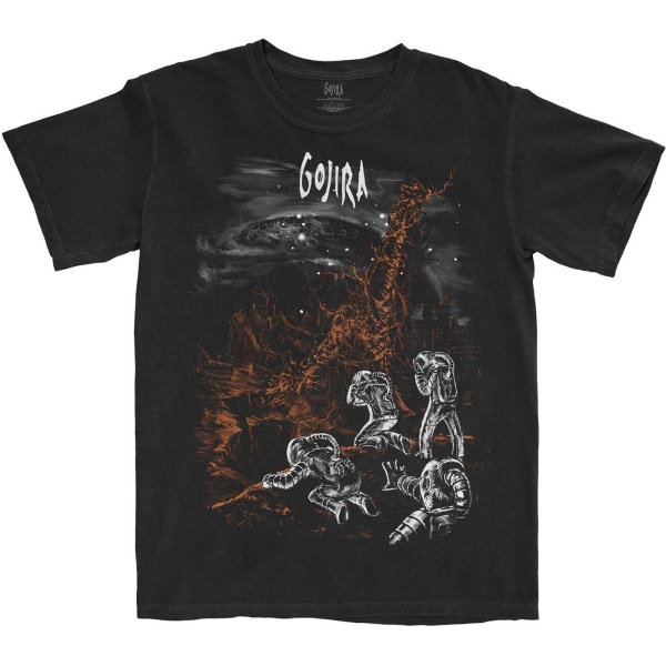 Gojira Unisex Adult Eiffel Falls T-Shirt XL Svart Black XL