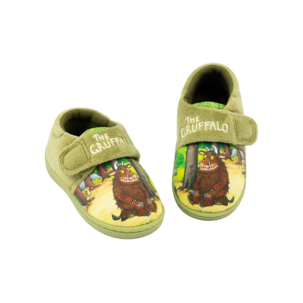 The Gruffalo Boys Logo Tofflor 11 UK Barn Grön Green 11 UK Child