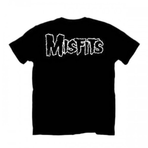 Misfits Unisex Adult Fiend Skull Bomull T-shirt M Svart Black M