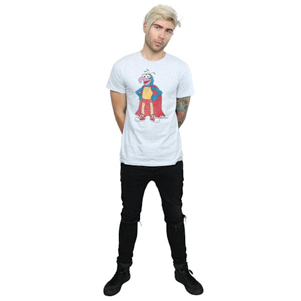 The Muppets Mens Classic Gonzo Heather T-Shirt M Heather Grey Heather Grey M