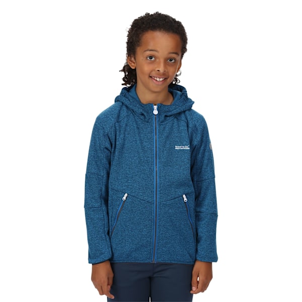 Regatta Maxwell Marl Soft Shell Jacka för Barn 3-4 år Imperial Blue 3-4 Years