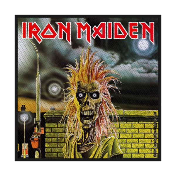 Iron Maiden Eddie Patch One Size Gul/Svart/Röd Yellow/Black/Red One Size
