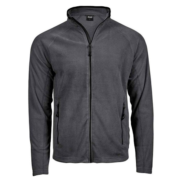 Tee Jays Herr Active Fleece Jacka 3XL Mörkgrå Dark Grey 3XL