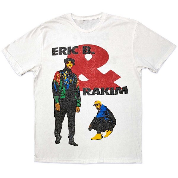 Eric B. & Rakim Unisex Vuxen Don´t Sweat Baktryck Bomull T-Sh White L