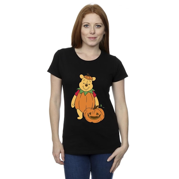 Nalle Puh Dam/Dam Pumpkin Bomull Halloween T-shirt Black XXL