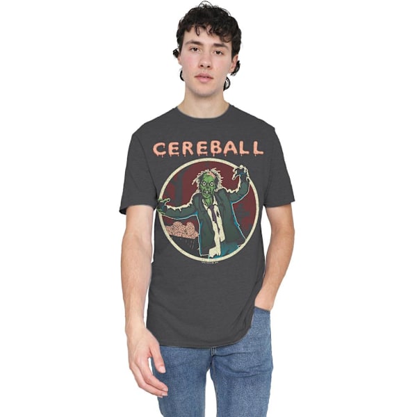 Hell Fest Unisex Vuxen Cereball T-Shirt L Gråmelerad Charcoal L