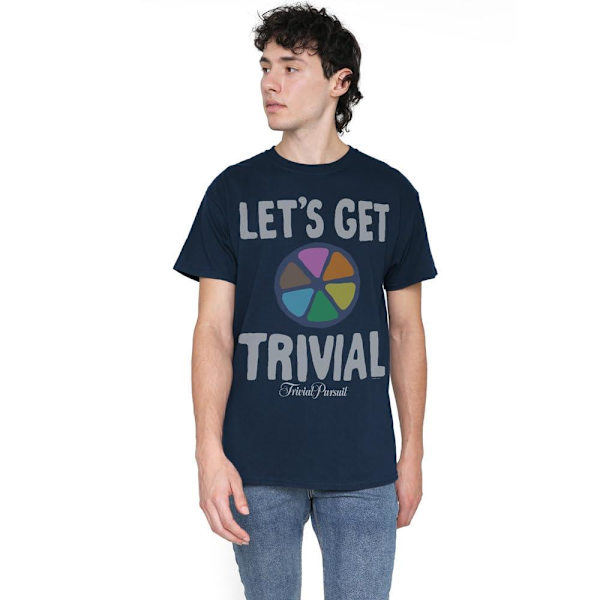 Trivial Pursuit Herrar Let´s Get Trivial T-shirt 4XL Marinblå Navy 4XL