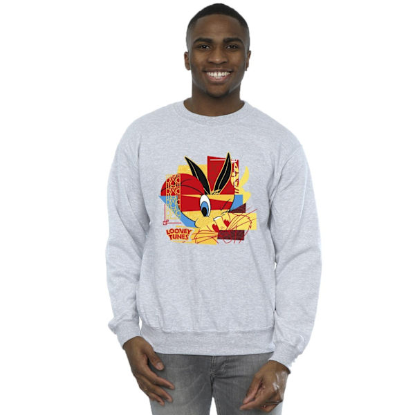 Looney Tunes Mens Tweeday Rabbit Nyår Sweatshirt 4XL Sports Sports Grey 4XL