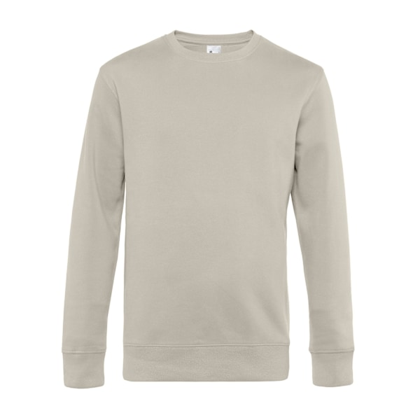 B&C Herr King Rundhalsad Tröja XS Grå Dimma Grey Fog XS