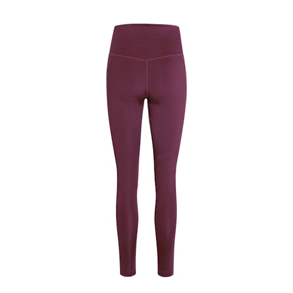 Girlfriend Collective Kompressiva Högmidjade Långa Leggings för Kvinnor Plum S