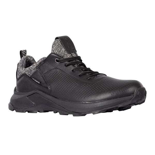 Trespass Cole Läder Sneakers 11 UK Svart/Grå Black/Grey 11 UK