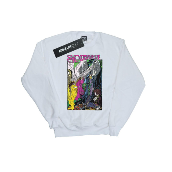 Syd Barrett Girls Fairies Poster Sweatshirt 7-8 Years White White 7-8 Years
