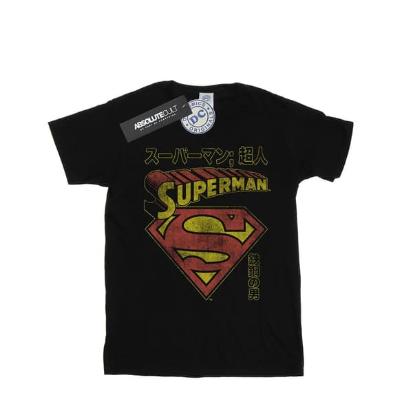 DC Comics Herr Superman Shield T-Shirt 3XL Svart Black 3XL