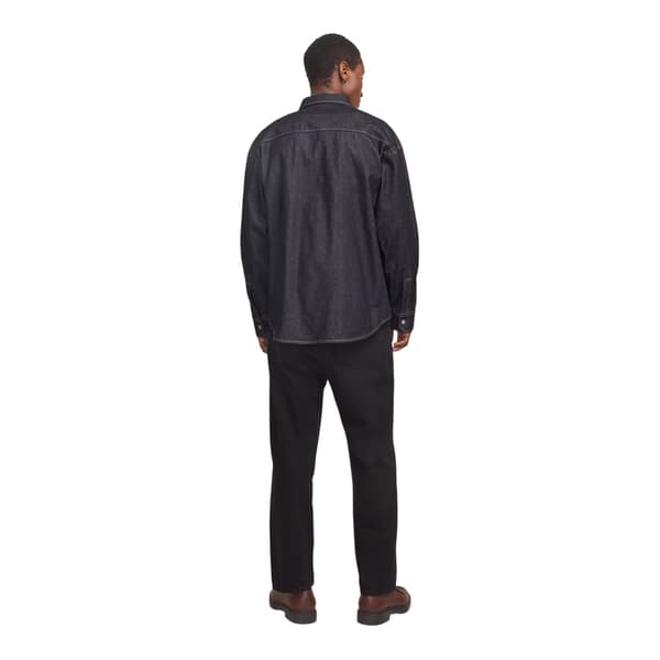 Jack And Jones Herr Regular Skjorta S Mörk Denim Dark Denim S