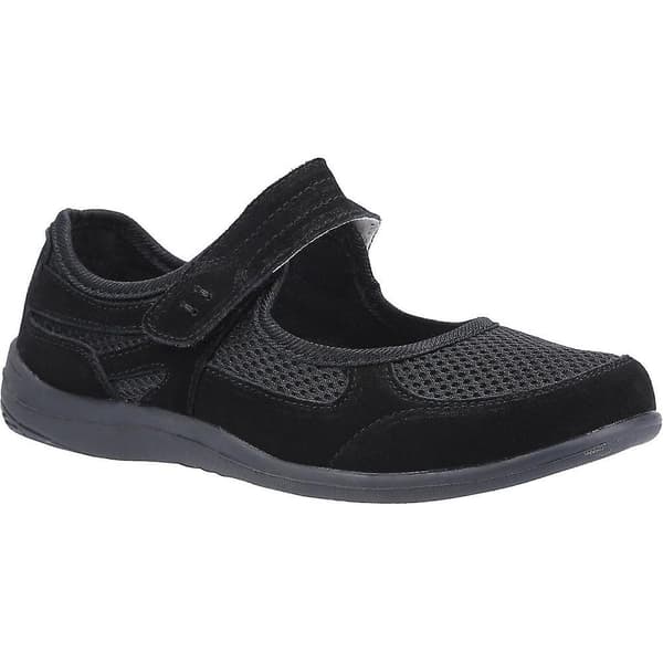 Fleet & Foster Dam/Dam Morgan Touch Fastening Mockaskor i mocka Black 3 UK