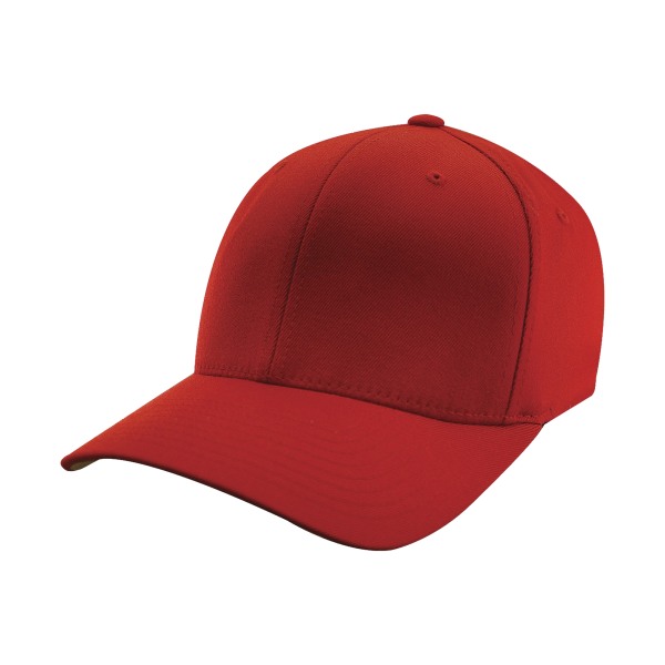 Yupoong herr Flexfit Fitted Baseball Cap LXL röd Red LXL