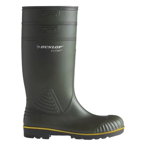 Dunlop Mens Acifort Heavy Duty Stövlar 12 UK Gröna Green 12 UK