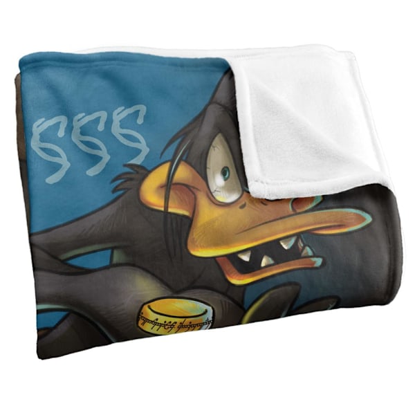 Looney Tunes My Precious Daffy Filt En Storlek Flerfärgad Multicoloured One Size