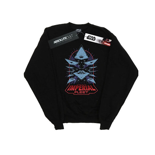 Star Wars Boys Attack Of The Imperial Fleet Sweatshirt 12-13 År Black 12-13 Years