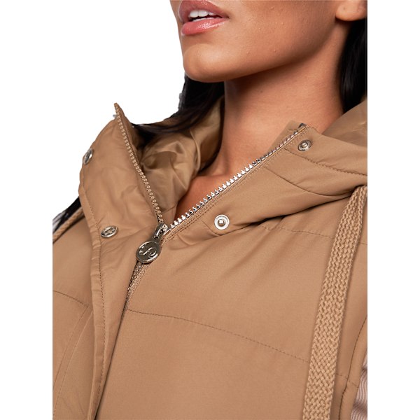 Crosshatch Samantha Gilet för Kvinnor/Dam 14 UK Camel Camel 14 UK