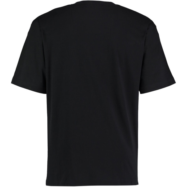 Kustom Kit Hunky Superior Herr Kortärmad T-Shirt 2XL Svart Black 2XL