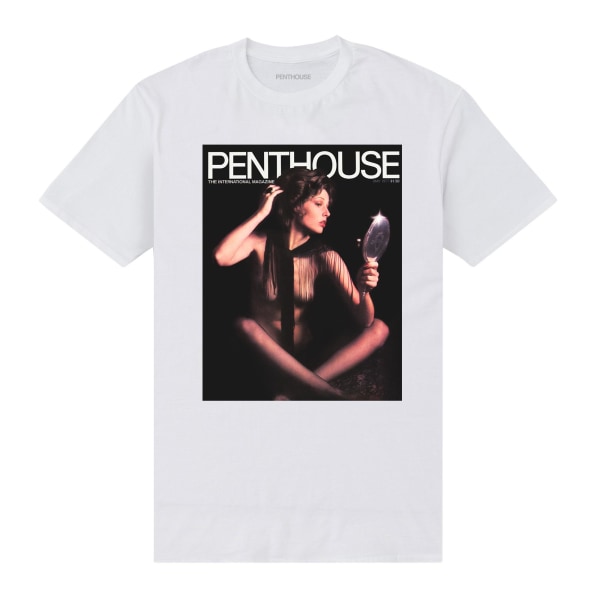 Penthouse Unisex Vuxen 1977 Cover T-shirt L Vit White L