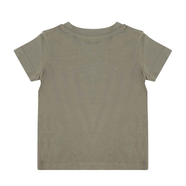 Larkwood Baby Enkelt T-shirt 12-18 Månader Khaki Grön Khaki Green 12-18 Months