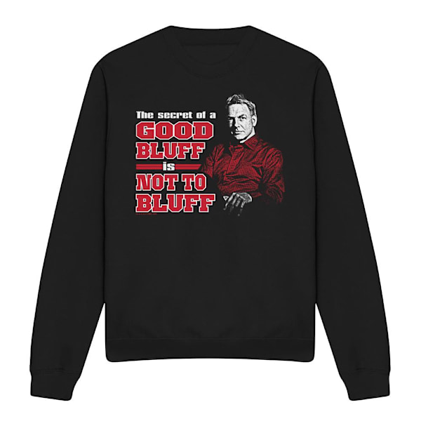 NCIS Unisex Vuxen No Bluffing Sweatshirt M Svart Black M