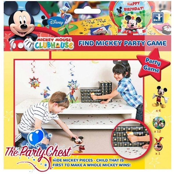 Mickey Mouse Clubhouse Party Game One Size Multicoloured Multicoloured One Size