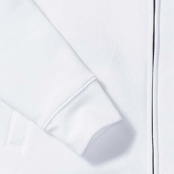 Russell Herr Authentic Full Zip Jacka XS Vit White XS
