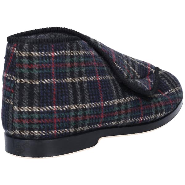 GBS William Great British kardborreknäppt bootie / herrtofflor Check 8 UK