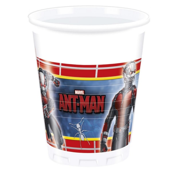 Ant-Man Plast Party Cup (Pack med 8) One Size Röd/Vit/Blå Red/White/Blue One Size