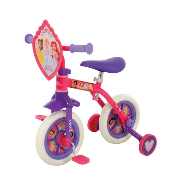 Disney Princess Barncykel/Barncykel 2 i 1 En Storlek Rosa/Lila Pink/Purple One Size