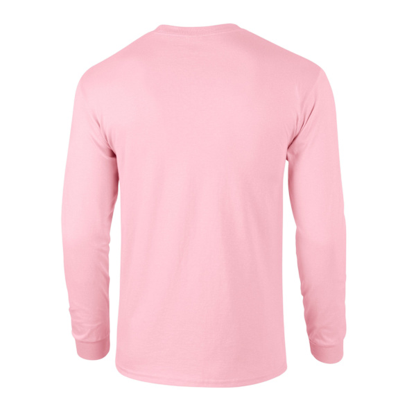 Gildan Unisex Vuxen Ultra Plain Bomull Långärmad T-shirt S L Light Pink S