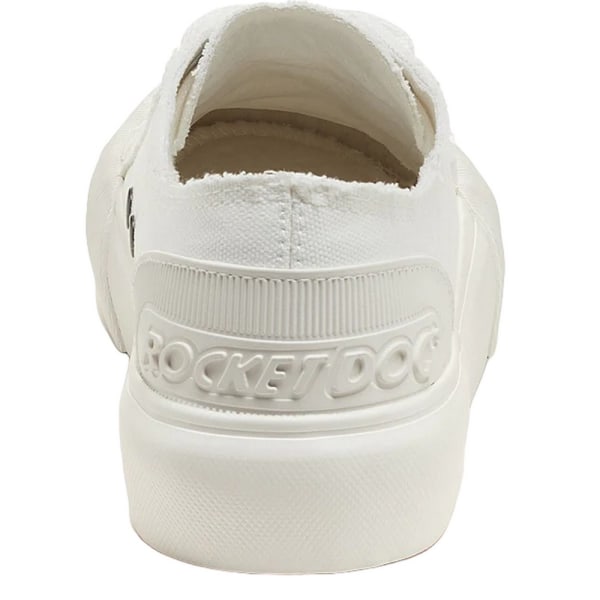 Rocket Dog Dam/Ladies Jazzin Plus Trainers 5 UK White White 5 UK