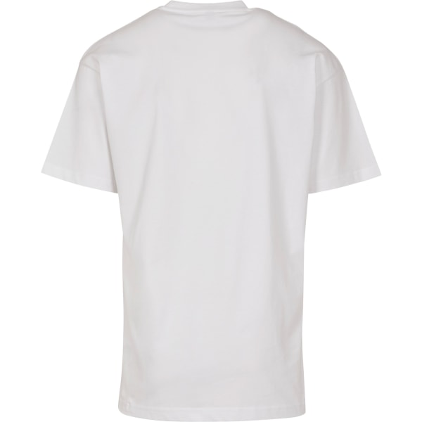 Bygg ditt varumärke Unisex Vuxna T-shirt tröja i bred skuren 2XL Whit White 2XL