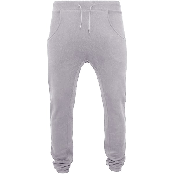 Bygg ditt varumärke Herr tung djup gren byxor S Heather Gr Heather Grey S