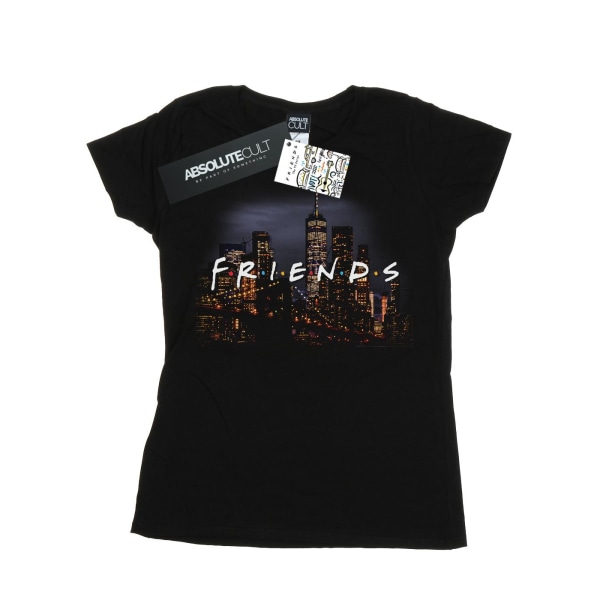 Friends Dam/Dam Logotyp Skyline bomull T-shirt M Svart Black M