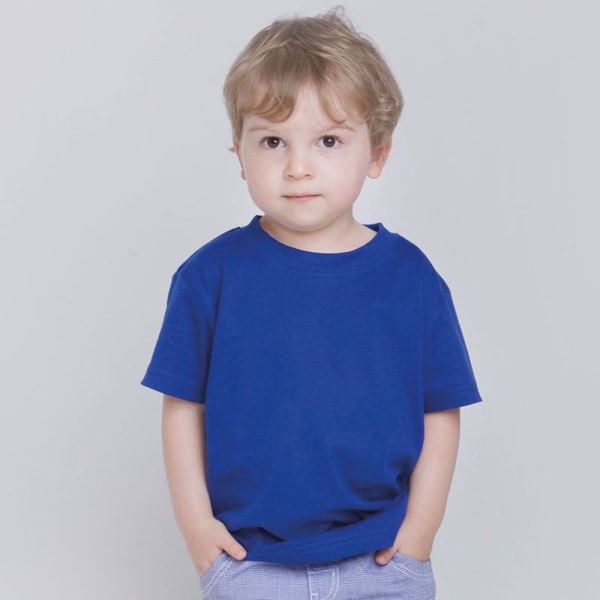 Larkwood Baby/Childrens Crew Neck T-Shirt / Schoolwear 12-18 Ro Royal 12-18