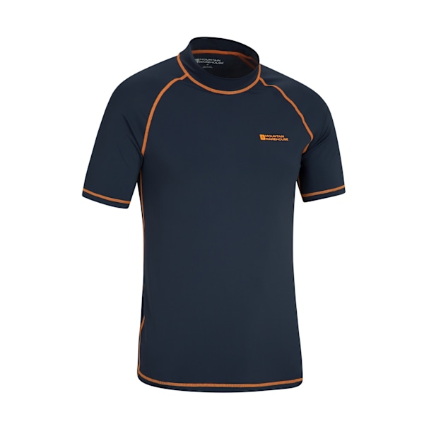Mountain Warehouse Herr Kontrast Rash Guard XL Marinblå Navy XL